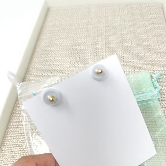 NEW Jackie Mack x Rachel Zoe Adhara Gold Silver Chandelier Earrings MSRP $78 - Picture 9 of 10